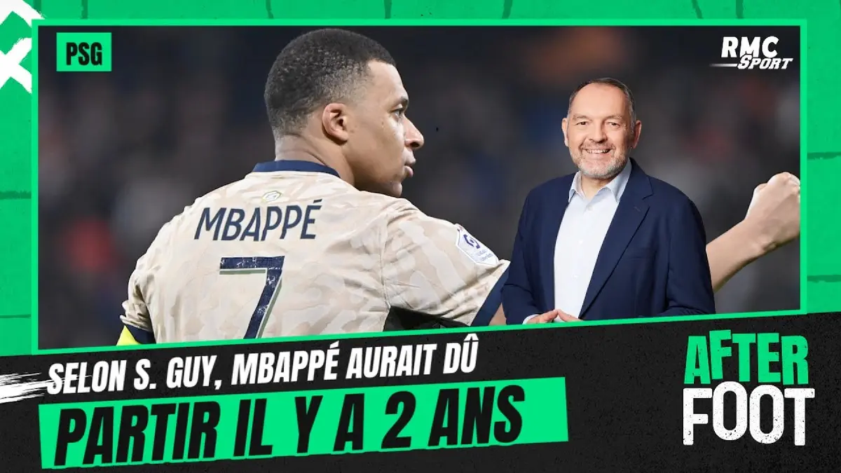 replay de PSG : pourquoi Mbappé aurait dû partir il y a deux ans selon Stéphane Guy