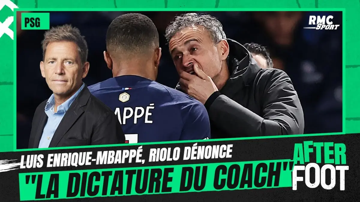 replay de PSG : Riolo dénonce "la dictature du coach" de Luis Enrique