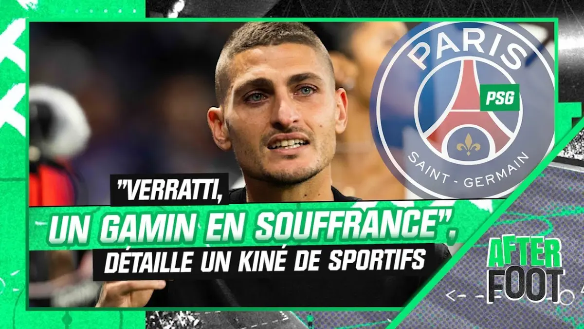 replay de PSG : "Verratti était un gamin en souffrance", détaille un kiné de sportifs de haut niveau
