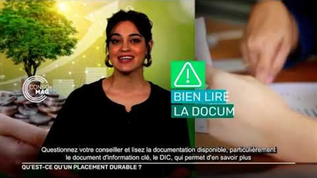 replay de QU’EST-CE QU’UN PLACEMENT DURABLE ? #Consomag