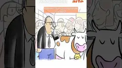 ? ? Quand animaux de la ferme et politiques se disputent la vedette #karambolage #arte #salon