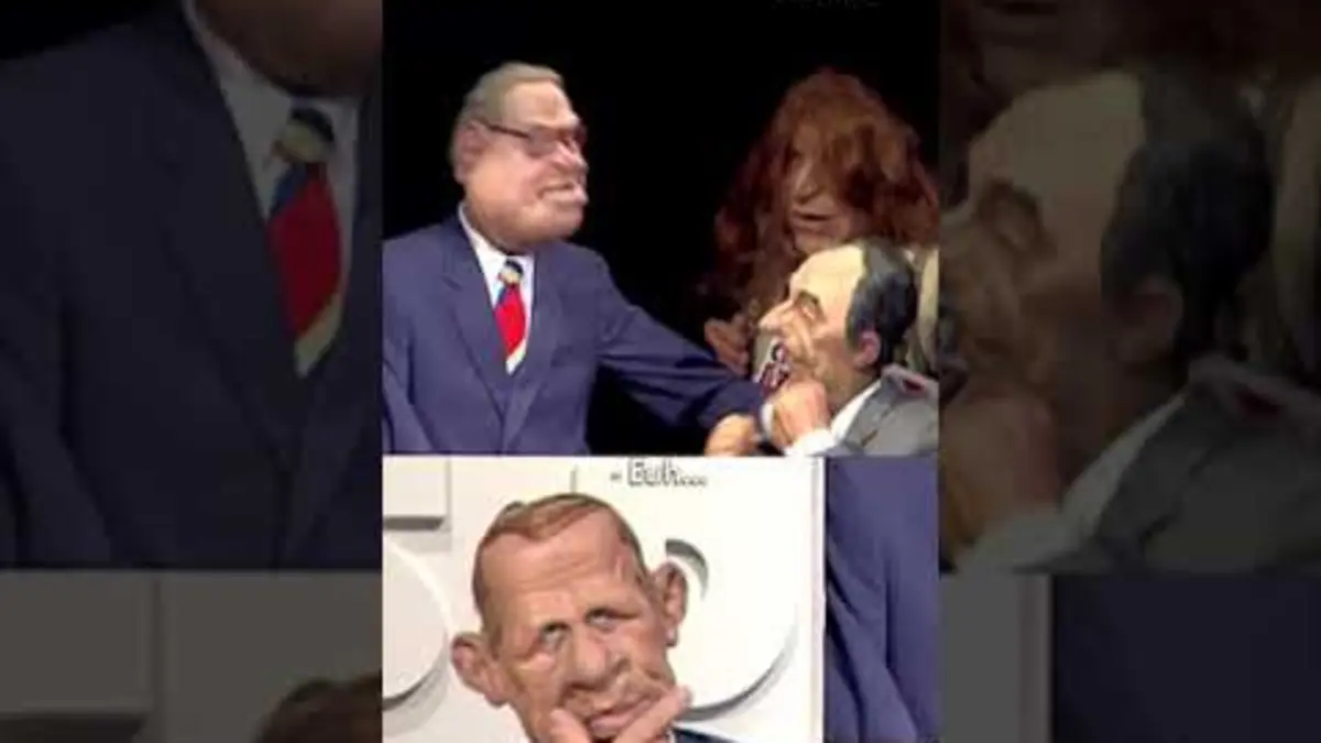 replay de Quand Jean-Marie Le Pen dialoguait avec Charlie Hebdo #Humour #Shorts #LesGuignols