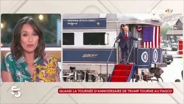 Quand la tournée d’anniversaire de Trump tourne au fiasco - Le 5 sur 5 du vendredi 3 juillet 2026