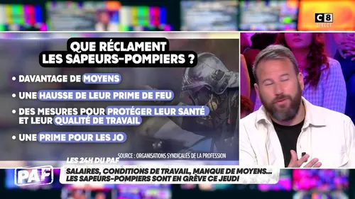 replay de Que réclament les sapeurs pompiers en grève ?