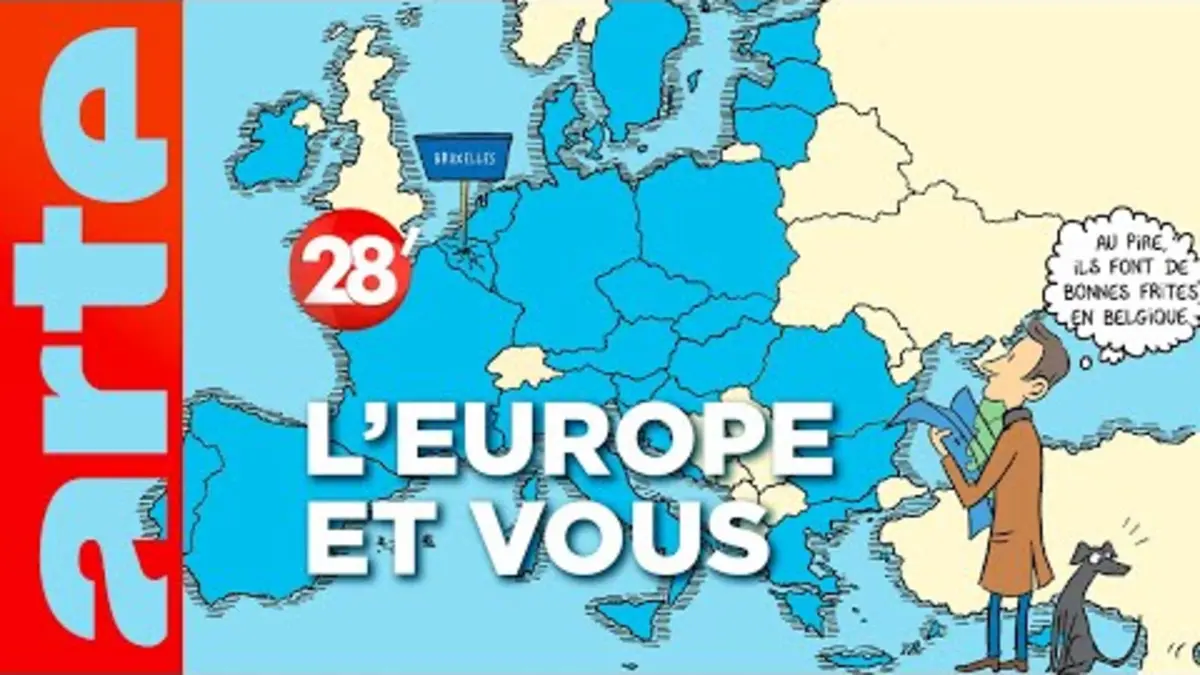 replay de Que représente l'Union européenne pour vous ? - 28 minutes - ARTE