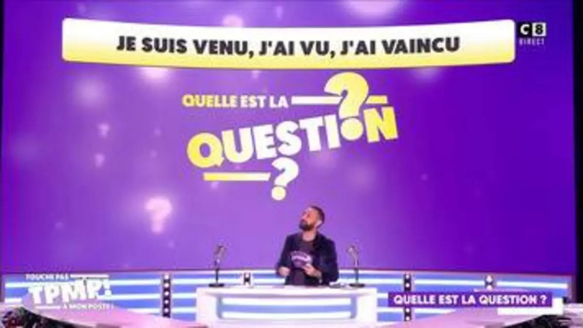 replay de "Quelle est la question ?" du 14 novembre