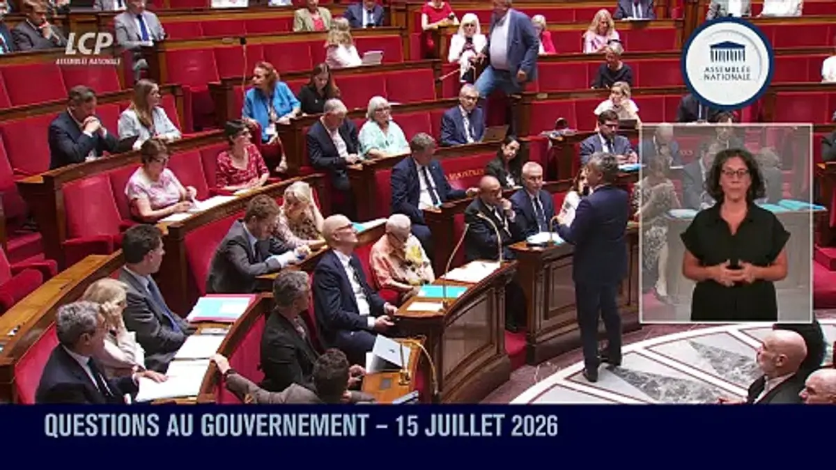 Questions au Gouvernement - Questions au…
