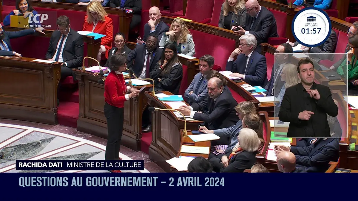 replay de Questions au Gouvernement - Questions au Gouvernement du mardi 02 avril 2024