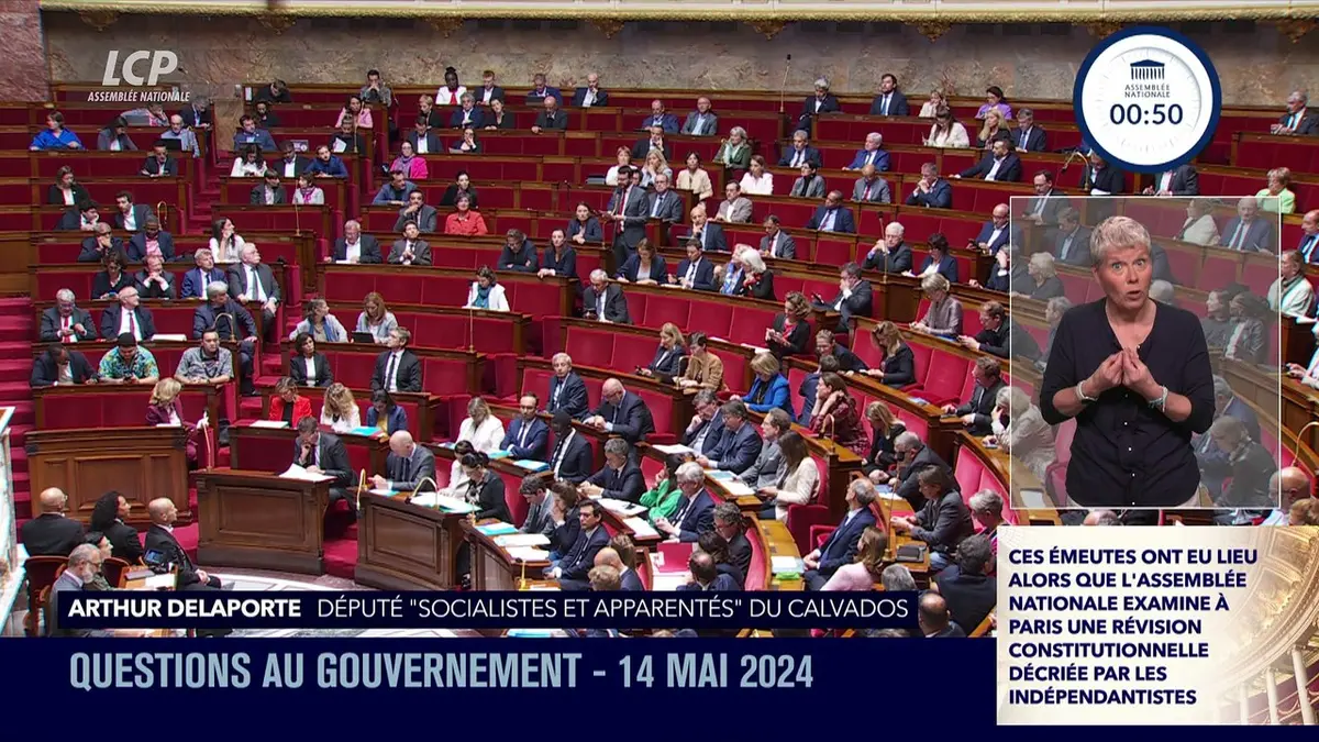replay de Questions au Gouvernement - Questions au Gouvernement du mardi 14 mai 2024