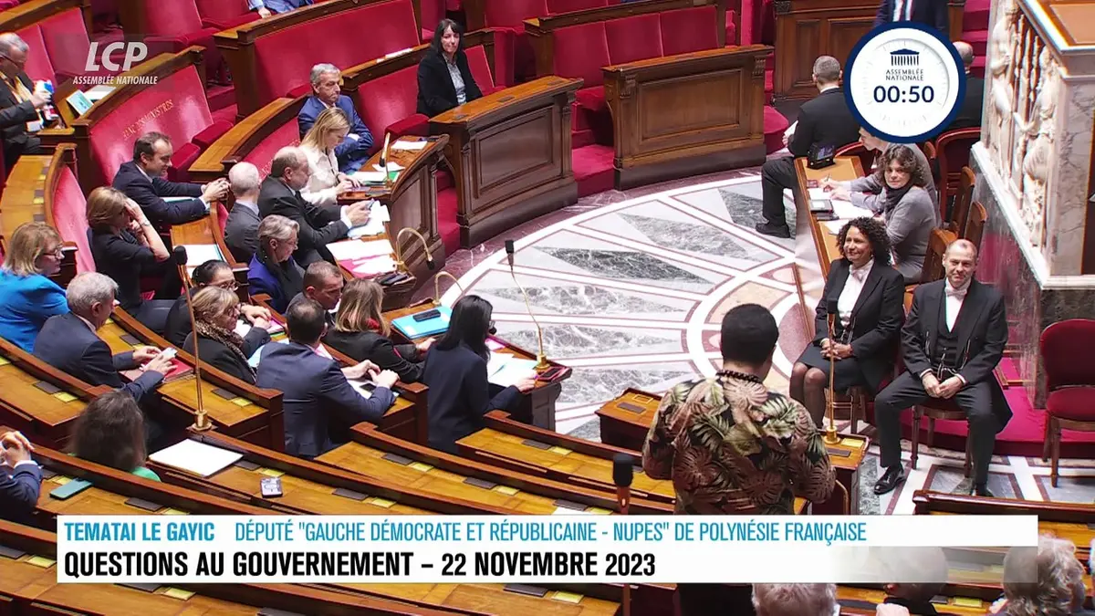 replay de Questions au Gouvernement - Questions au Gouvernement du mercredi 22 novembre 2023