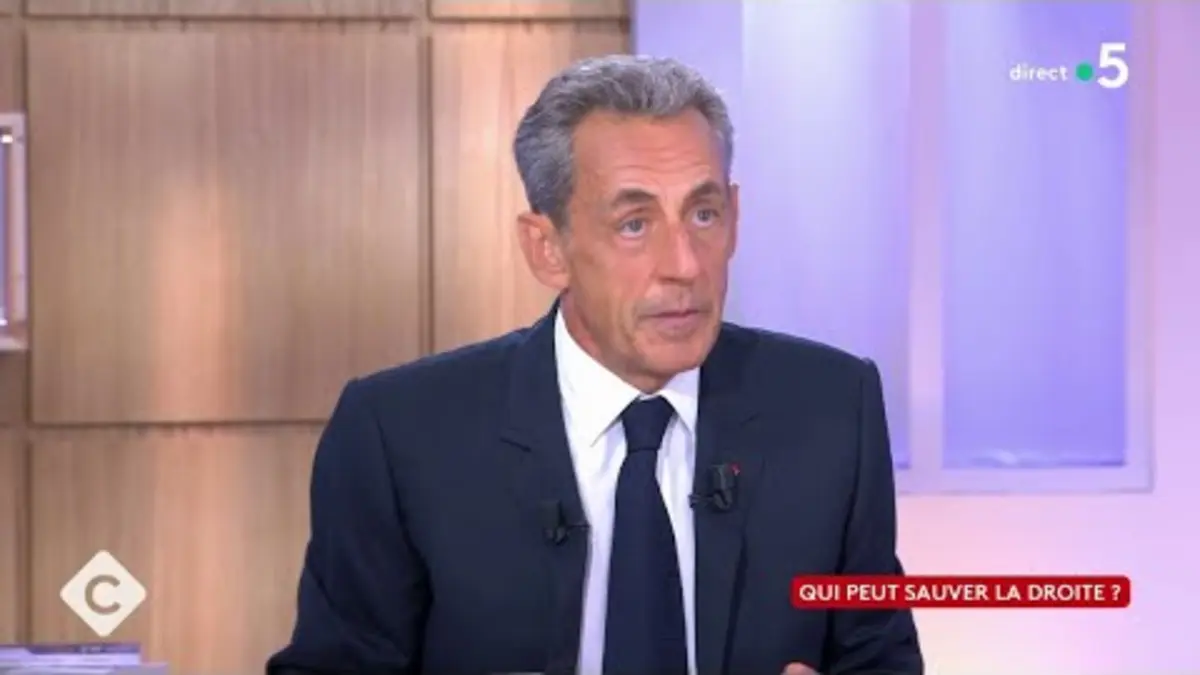 replay de Qui peut sauver la droite ? - Nicolas Sarkozy - C à vous - 06/09/2023