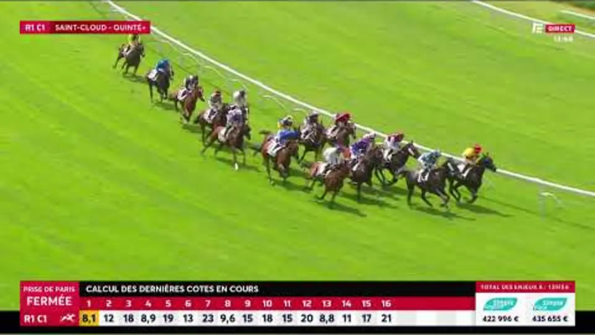 replay de ? QUINTÉ+ DU LUNDI 17 (R1C1) À SAINT-CLOUD | La Réunion