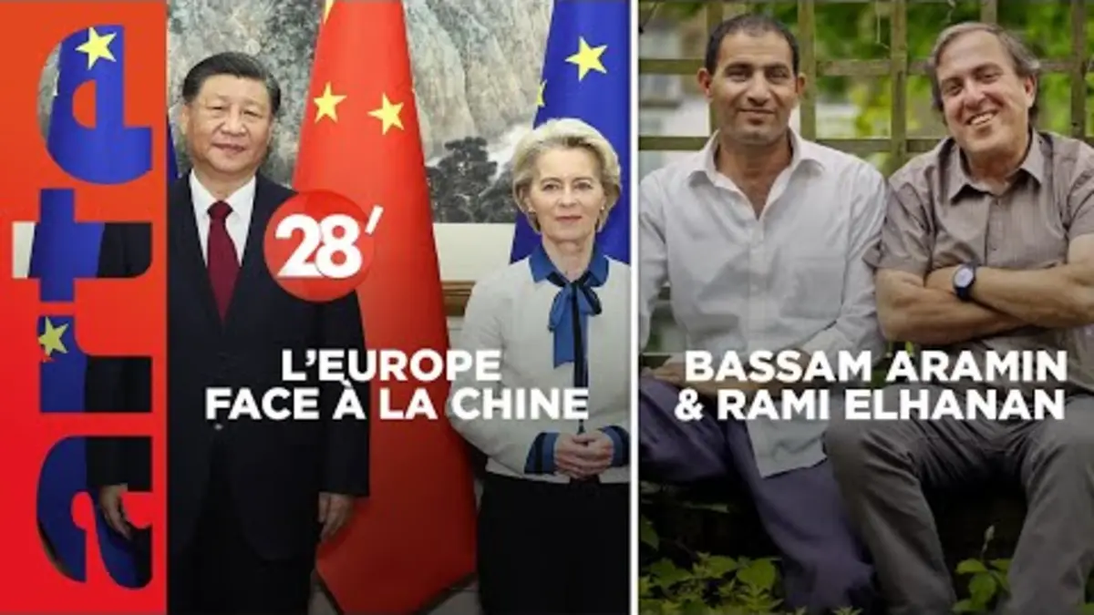 replay de Rami Elhanan et Bassam Aramin / L’Europe face à la Chine - 28 Minutes - ARTE