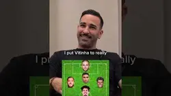 Rami’s best 5-a-side Ligue 1 24/25 team! ⭐️ #Doue #Cherki #Vitinha #Achraf #AdilRami