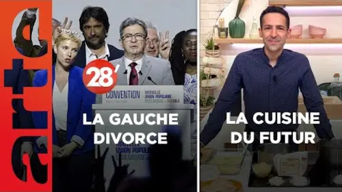 replay de Raphaël Haumont / Fin de la NUPES : le retour des gauches "irréconciliables" ? - 28 Minutes - ARTE