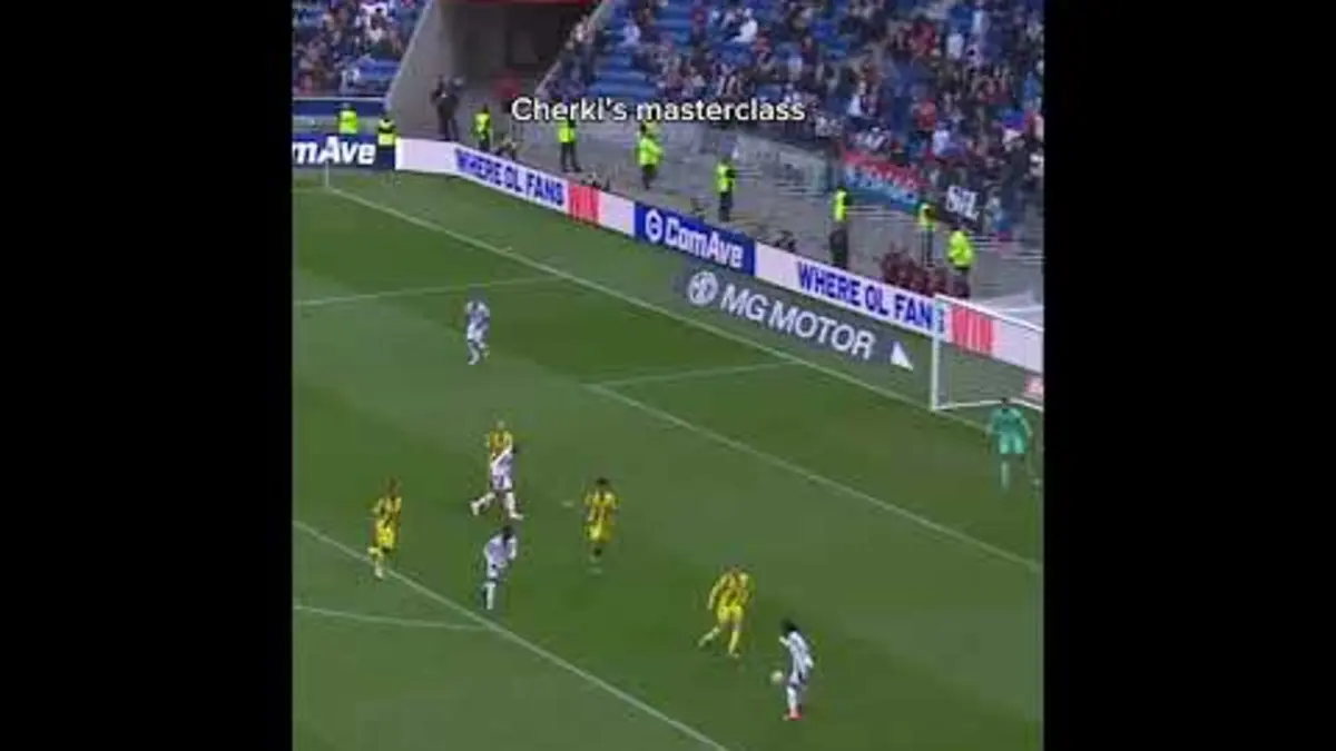 replay de Rayan Cherki is a pure talent ??? #Ligue1 #Ligue1McDonalds #Cherki #OL #compilation #football