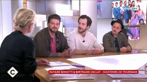 replay de Rayane Bensetti, Bertrand Usclat, Booder : super papas - C à Vous