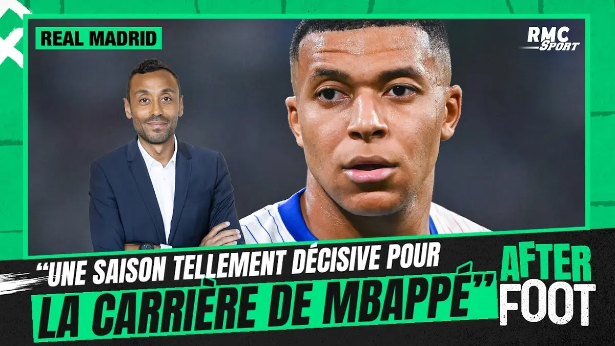 replay de Real Madrid : "Une saison tellement décisive pour la carrière de Mbappé" estime Diaz (After Foot)