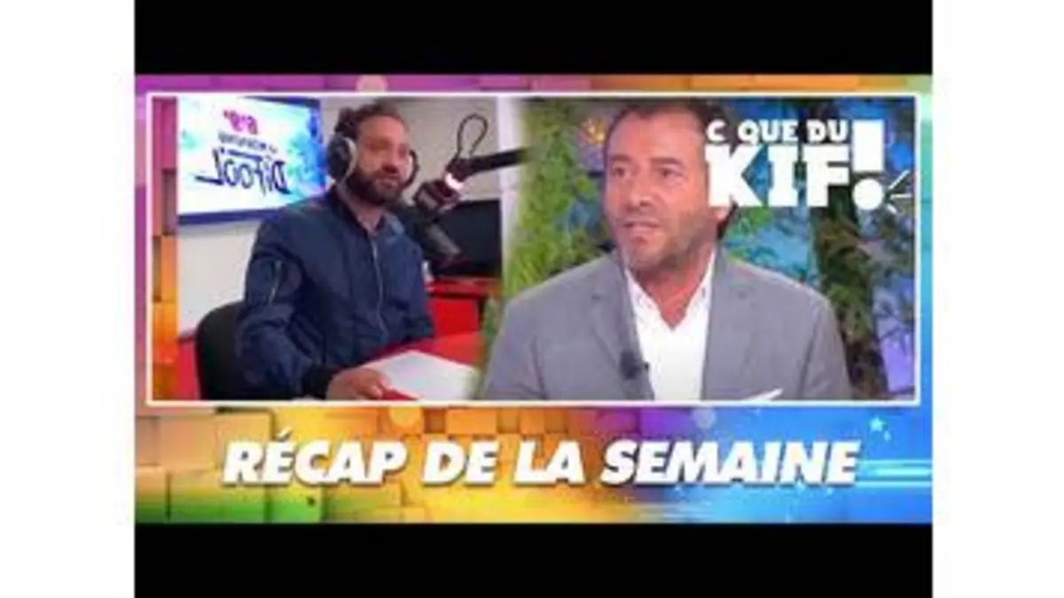 replay de Récap : Cyril Hanouna sur Skyrock, Isabelle Morini-Bosc en voiturette, Bernar Montiel et TF1