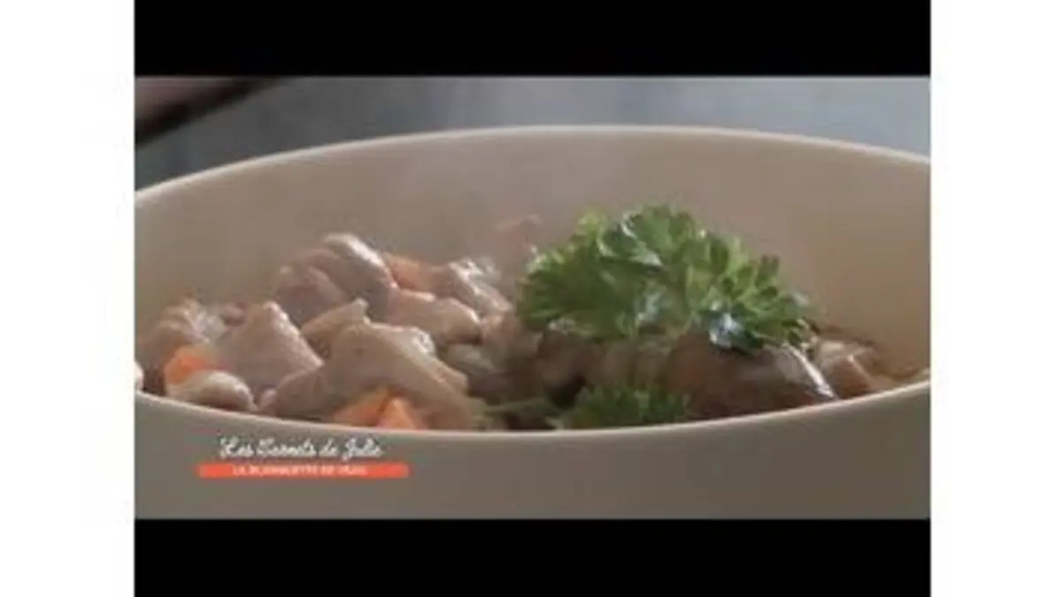 replay de Recette : Blanquette de Sonia - Les carnets de Julie - Blanquette de veau !