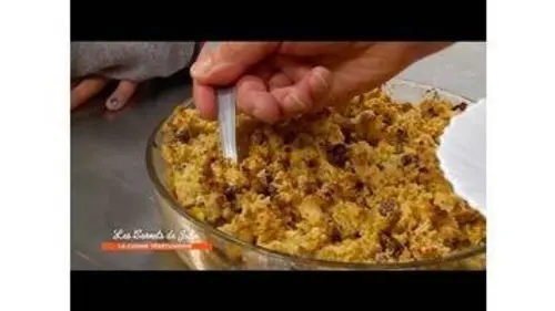 replay de Recette :  Crumble à la courge buttercup  de Gilles - Les carnets de Julie - Cuisine végétarienne