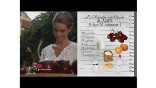 replay de Recette : Le clafoutis aux cerises de Noëlle - Les carnets de Julie