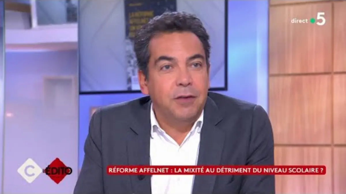 replay de Réforme Affelnet : la mixité au détriment du niveau scolaire ? - L’Édito - C à vous - 27/10/2023