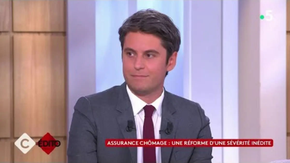 replay de Réforme de l’assurance chômage : les plus précaires impactés- Gabriel Attal - C à Vous - 30/05/2024