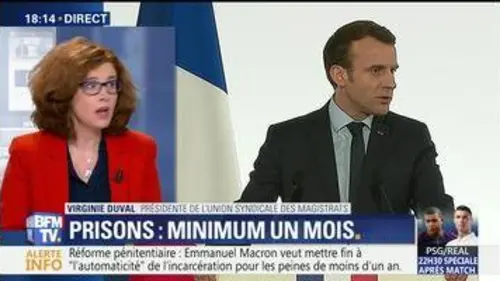 replay de Réforme pénitentiaire: que faut-il retenir des annonces d'Emmanuel Macron sur la prison ?