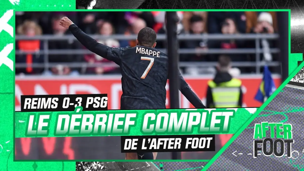 replay de Reims 0-3 PSG: Le débrief complet de L'After