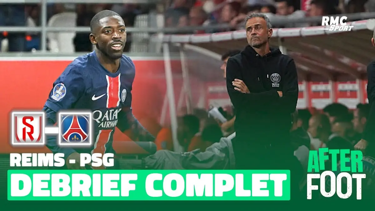 replay de Reims 1 - 1 Paris-SG : Le débrief complet de l’After foot après le match nul entre le PSG et Reims