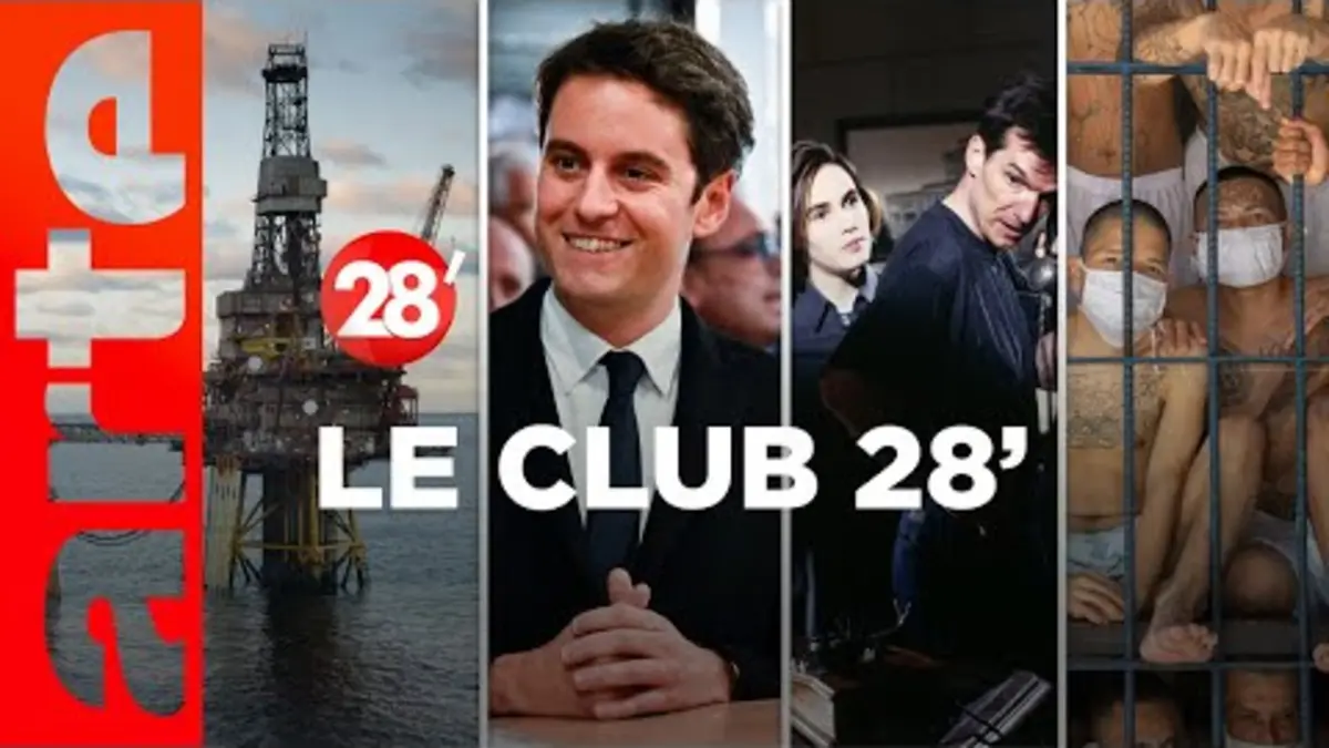 replay de Remaniement, prospection minière en Norvège, « Dry January »... : le Club 28' ! - 28 Minutes - ARTE