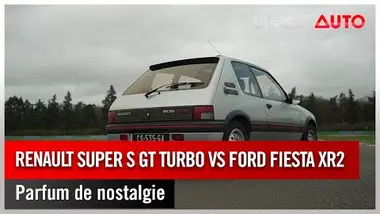 Renault Super S GT Turbo vs Ford Fiesta XR2