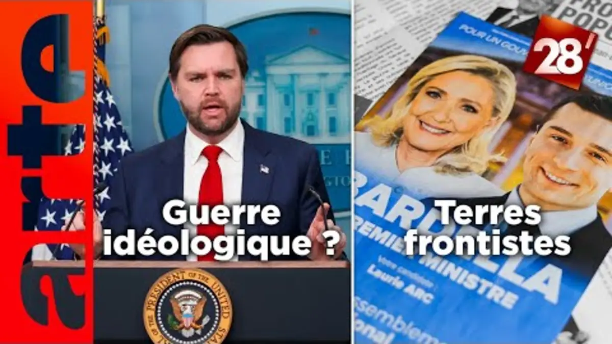 replay de Rencontre avec la France qui vote RN / Les États-Unis et l'UE toujours alliés ? | 28 minutes | ARTE