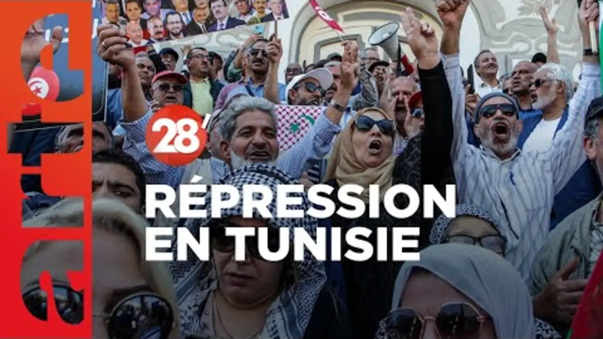 replay de Répression en Tunisie : que reste-t-il de la Révolution tunisienne ? - 28 Minutes - ARTE