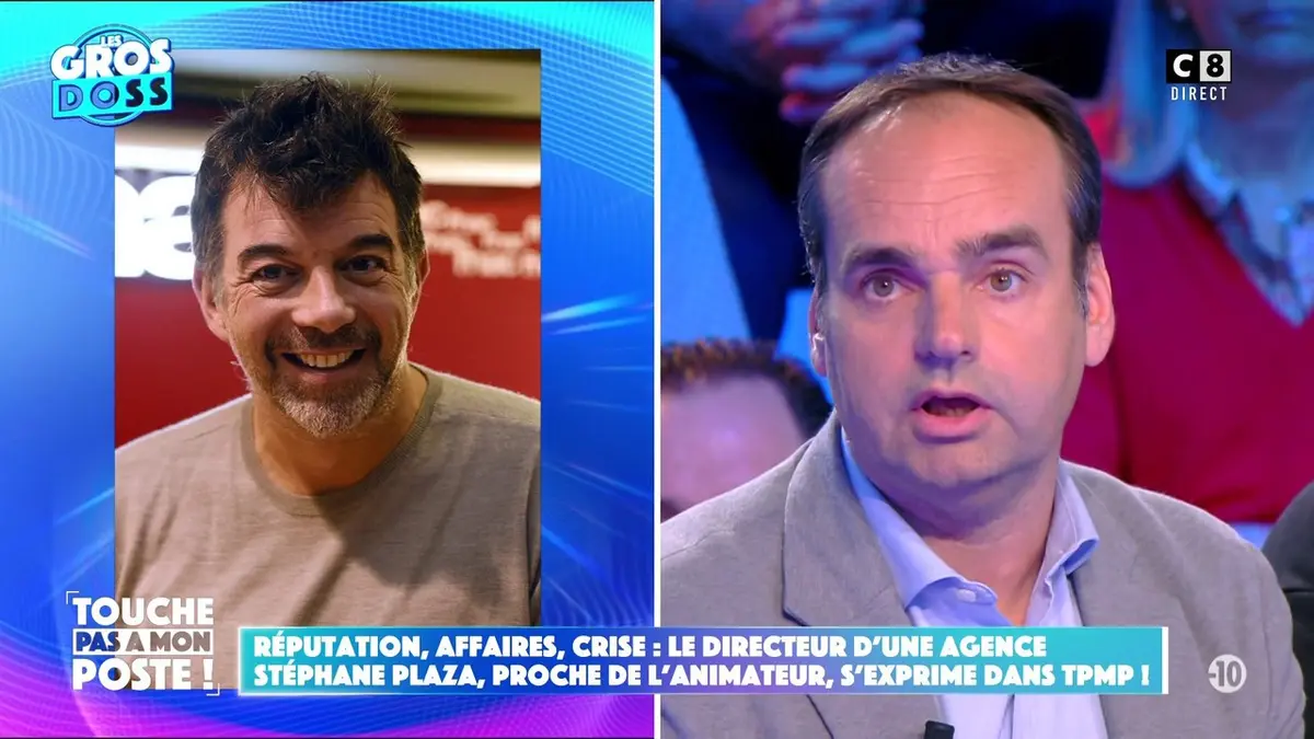 replay de Réputation, affaires, crise : le directeur d’une agence Stéphane Plaza, s’exprime dans TPMP
