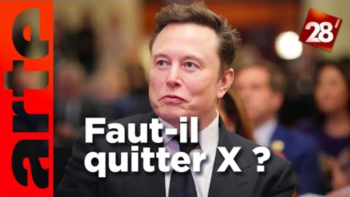 replay de Rester ou ne pas rester sur X et Facebook : résistance ou désertion ? | 28 minutes | ARTE