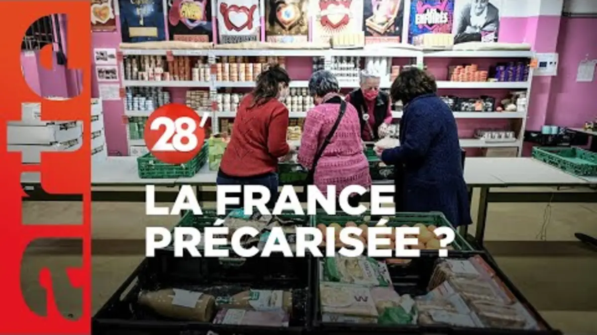 replay de Restos du cœur et Croix-Rouge appellent à l’aide : le vrai choc de l’inflation ? - 28 Minutes - ARTE