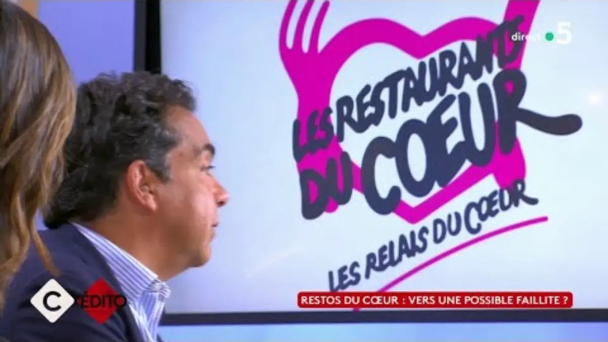 replay de Restos du Cœur : vers une possible faillite ? - L’Édito de Patrick Cohen - C à vous - 05/09/2023