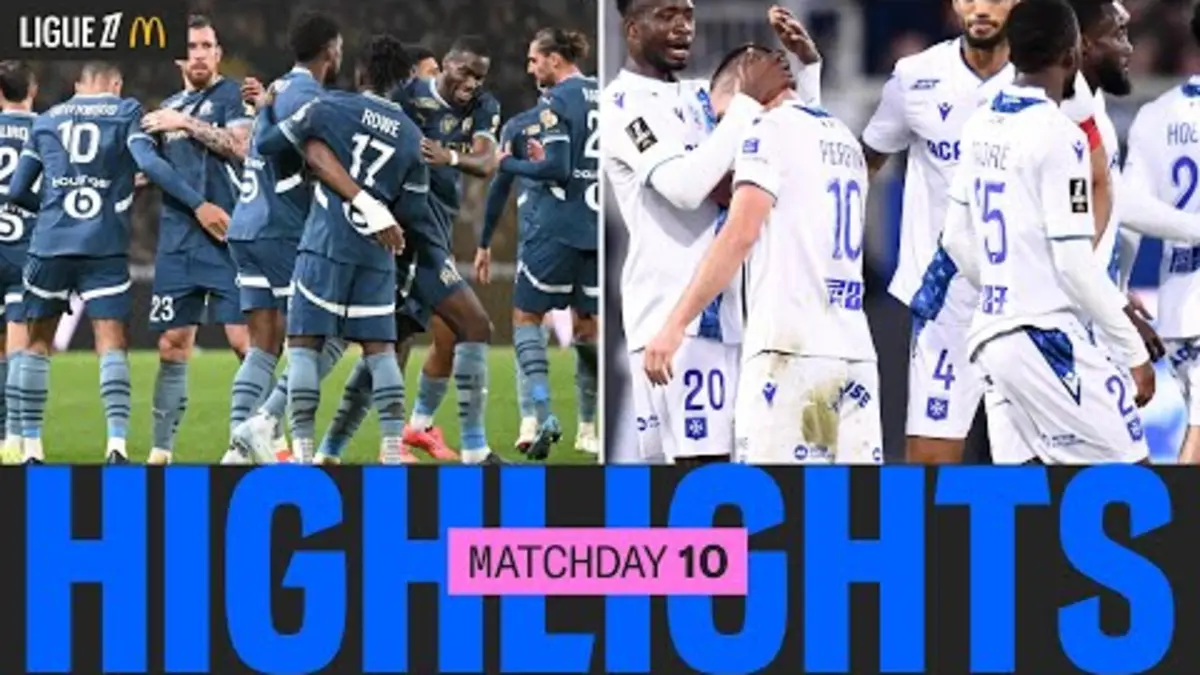 replay de Résumé 10ème journée - Ligue 1 McDonald's 24/25