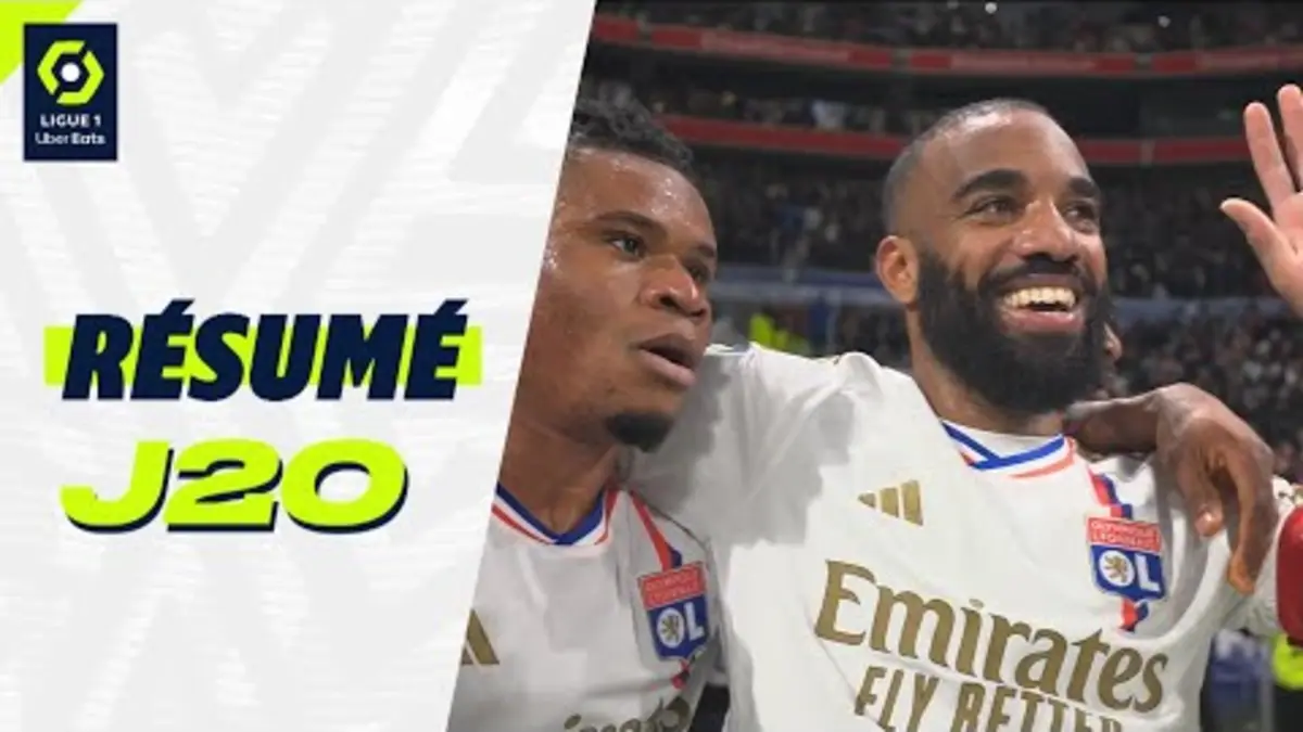 replay de Résumé 20ème journée - Ligue 1 Uber Eats / 2023-2024