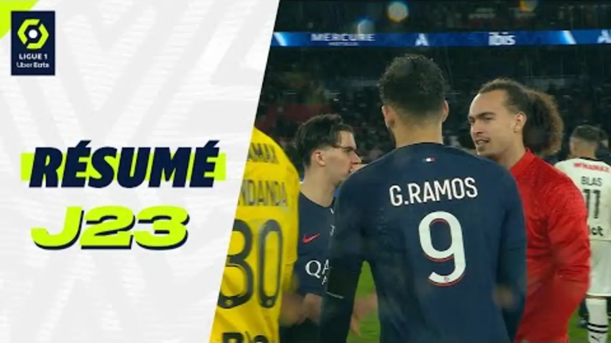replay de Résumé 23ème journée - Ligue 1 Uber Eats / 2023-2024