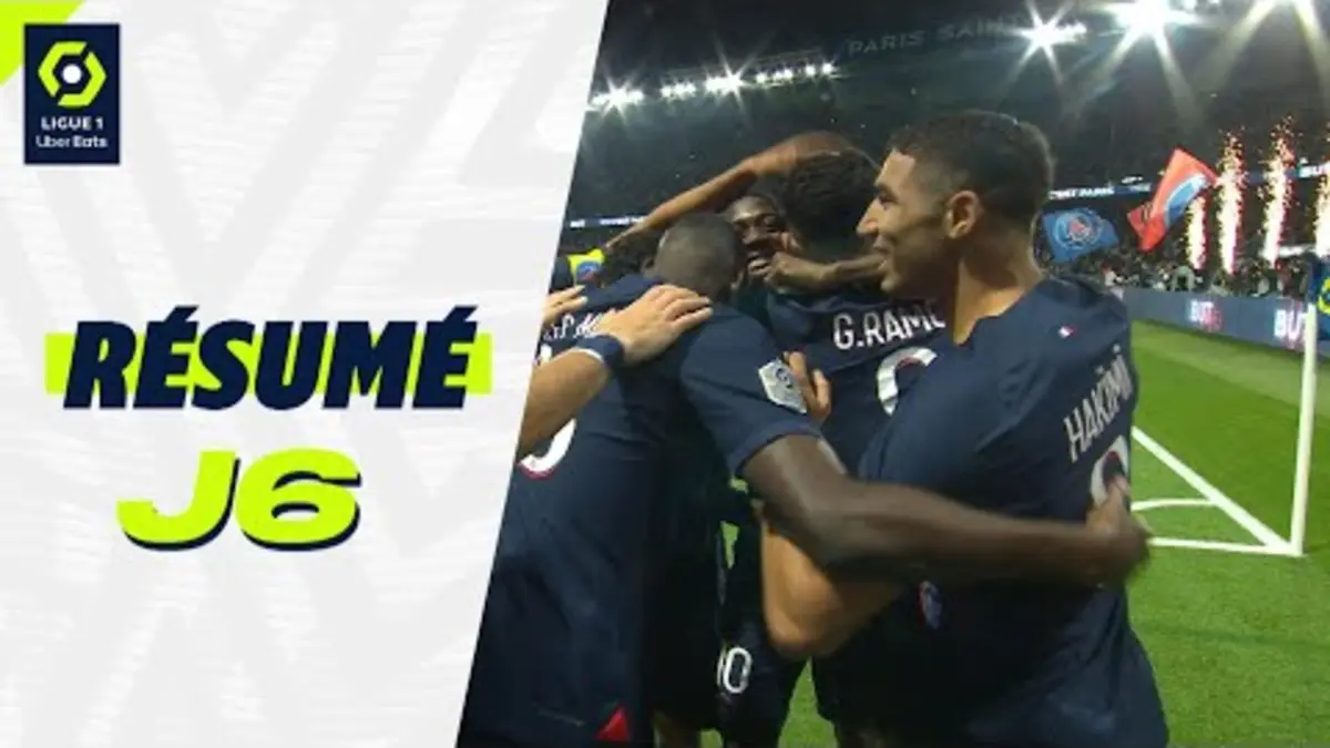 replay de Résumé 6ème journée - Ligue 1 Uber Eats / 2023-2024
