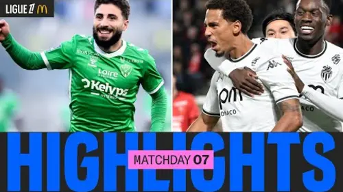 replay de Résumé 7ème journée - Ligue 1 McDonald's 24/25