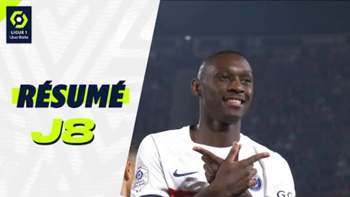 replay de Résumé 8ème journée - Ligue 1 Uber Eats / 2023-2024