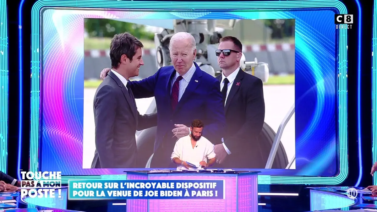 replay de Retour sur l’incroyable dispositif pour la venue de Joe Biden à Paris !