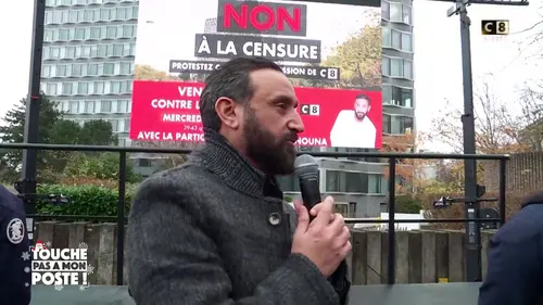 replay de Retour sur la manifestation devant l'ARCOM avec Cyril Hanouna