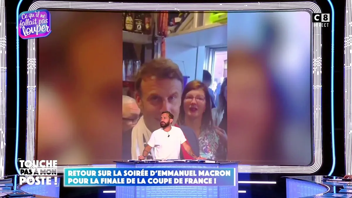 replay de Retour sur la soirée d'Emmanuel Macron pour la finale de la coupe de France !