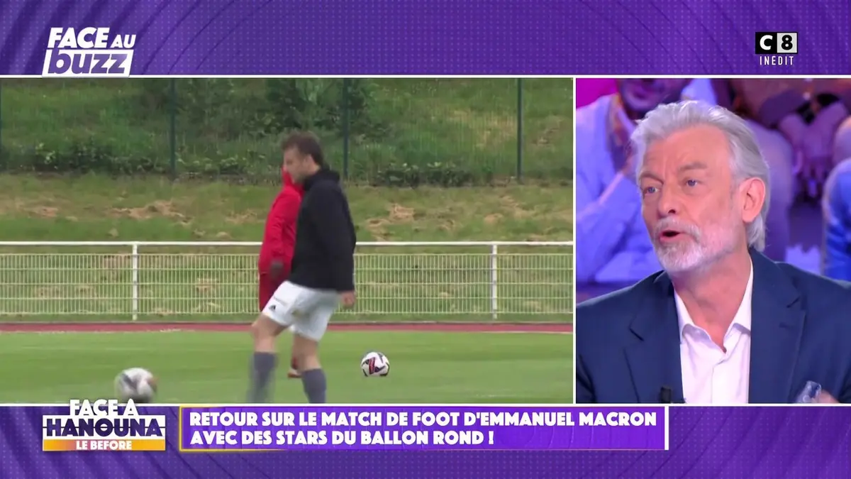 replay de Retour sur le match de football d'Emmanuel Macron avec des stars du ballon !