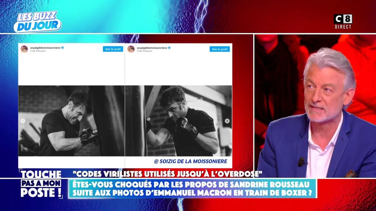 replay de Retour sur les propos de Sandrine Rousseau suite aux photos d’Emmanuel Macron en train de boxer